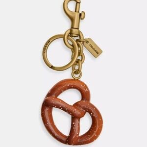 Coach Pretzel Bag Charm/Keychain - NEW